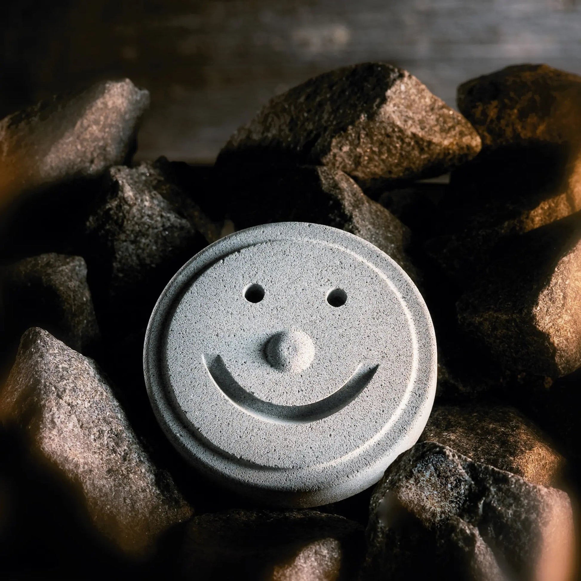 Hukka Soapstone Sauna Smiley soapstone | Finnmark Sauna