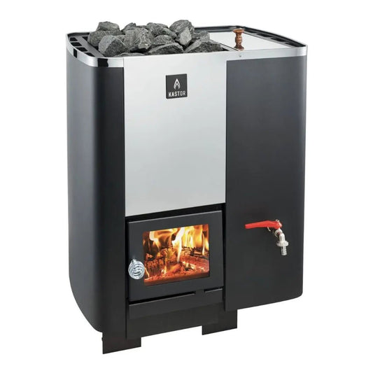 Kastor Karhu Wood Burning Sauna Stove by Helo Wood Burning Sauna Heater | Finnmark Sauna