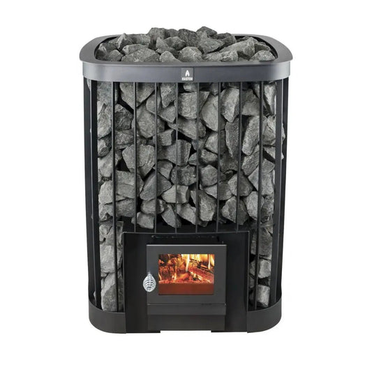 Kastor Saga Wood Burning Sauna Stove by Helo Wood Burning Sauna Heater | Finnmark Sauna