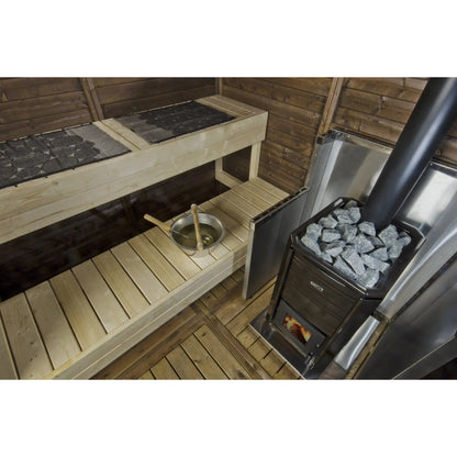 Kota Outdoor/Garden 'Pihasauna' Sauna Cabin Kit 2x2m Sauna Cabin | Finnmark Sauna