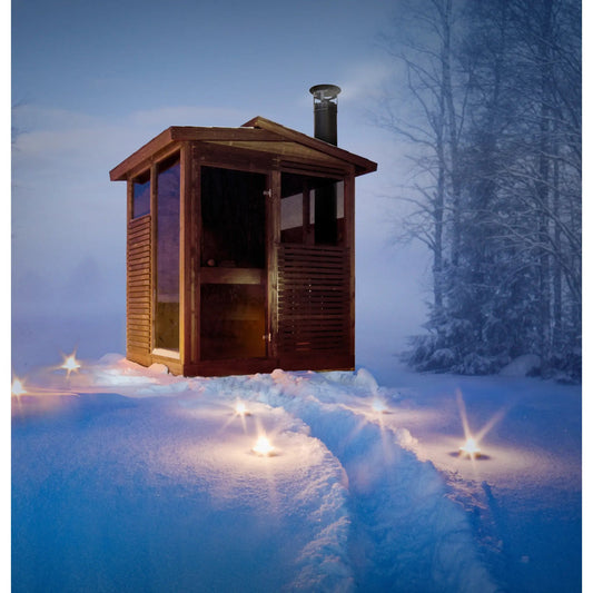 Kota Outdoor/Garden 'Pihasauna' Sauna Cabin Kit 2x2m Sauna Cabin | Finnmark Sauna