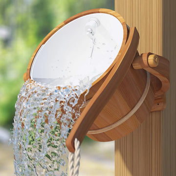 Luxurious Waterfall Effect Pail Shower (18 Litres)