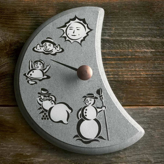 Novelty Soapstone Thermometer Lumiukko Sauna Thermometer | Finnmark Sauna
