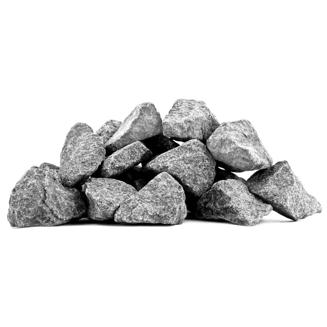 Premium Vulcanite Sauna Stones (>10cm) by Helo | Finnmark Sauna