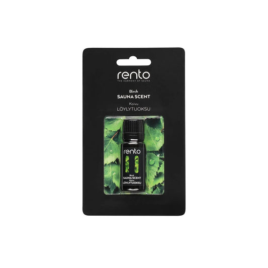 Rento Concentrated Sauna Scent Birch 10ml Sauna Oil | Finnmark Sauna Sauna Scents | Finnmark Sauna