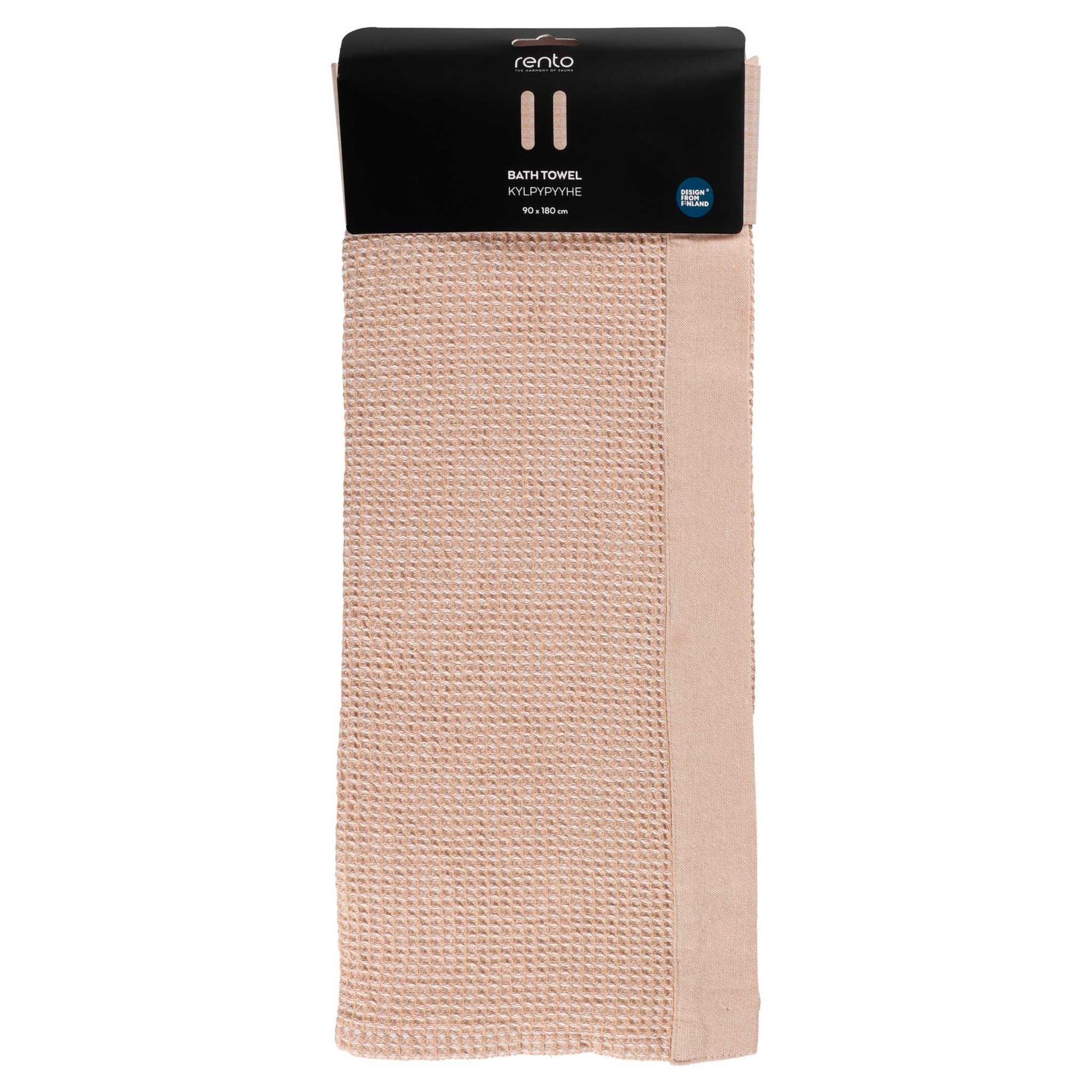 Rento Kenno Towel Beige Sauna Towel | Finnmark Sauna