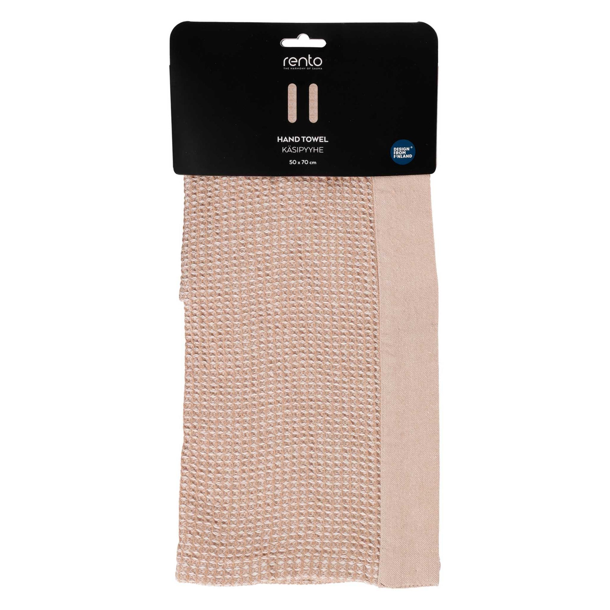 Rento Kenno Towel Beige Sauna Towel | Finnmark Sauna