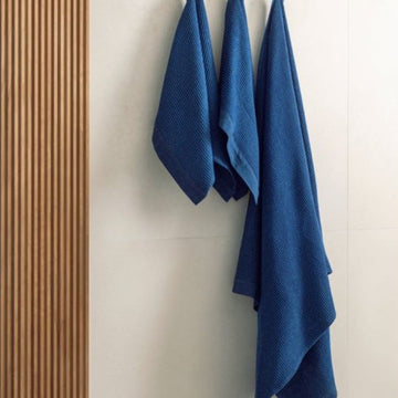 Rento Kenno Towel Dark Blue