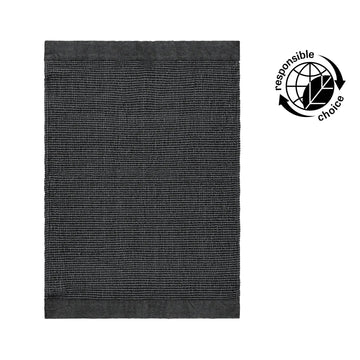 Rento Kenno Towel Grey/Black Sauna Towel | Finnmark Sauna