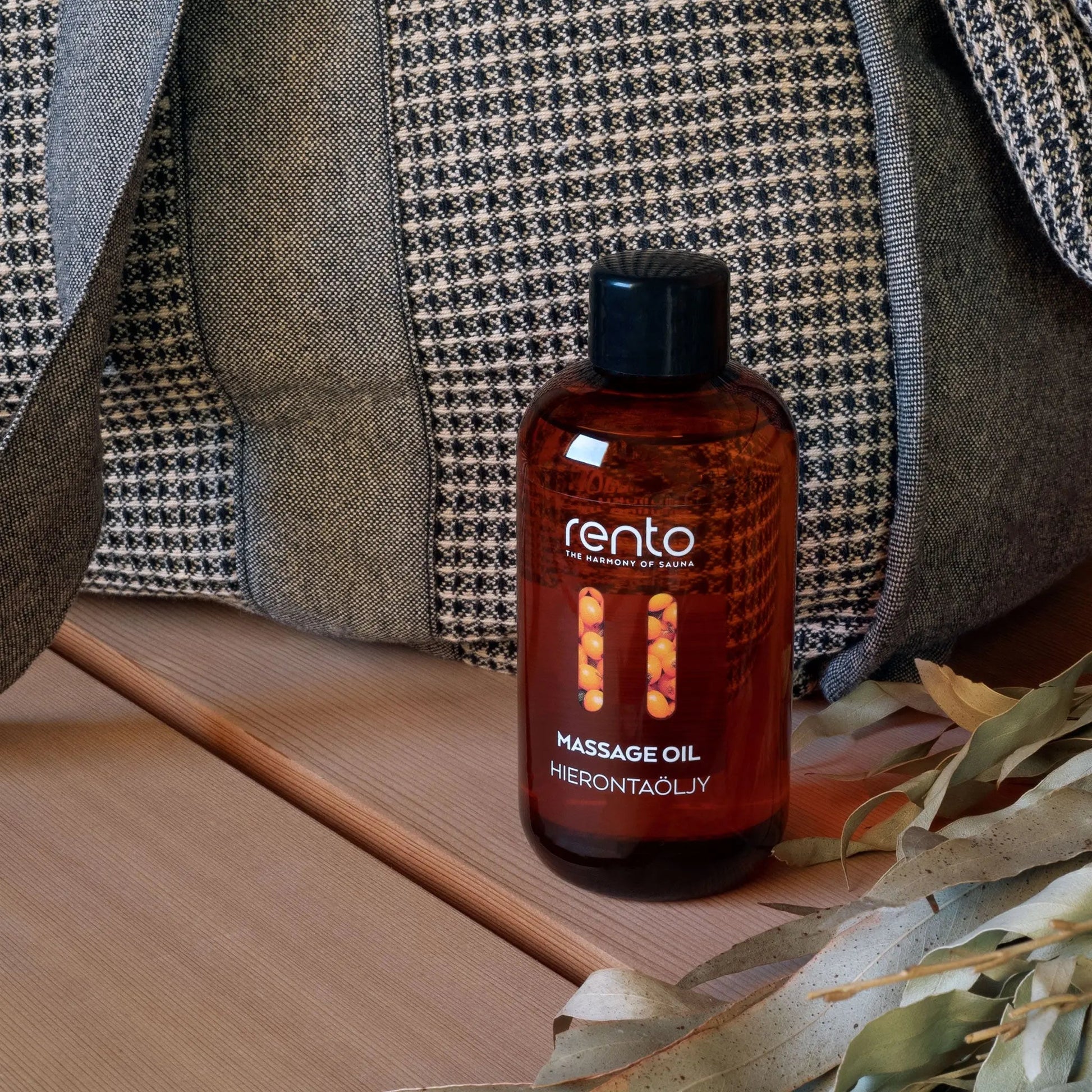 Rento Massage Oil Fragrance-Free 200 ml Massage Oil | Finnmark Sauna