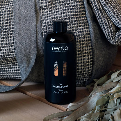 Rento Wood Tar Smokey Sauna Scent Sauna Emulsion 400ml Sauna Scents | Finnmark Sauna