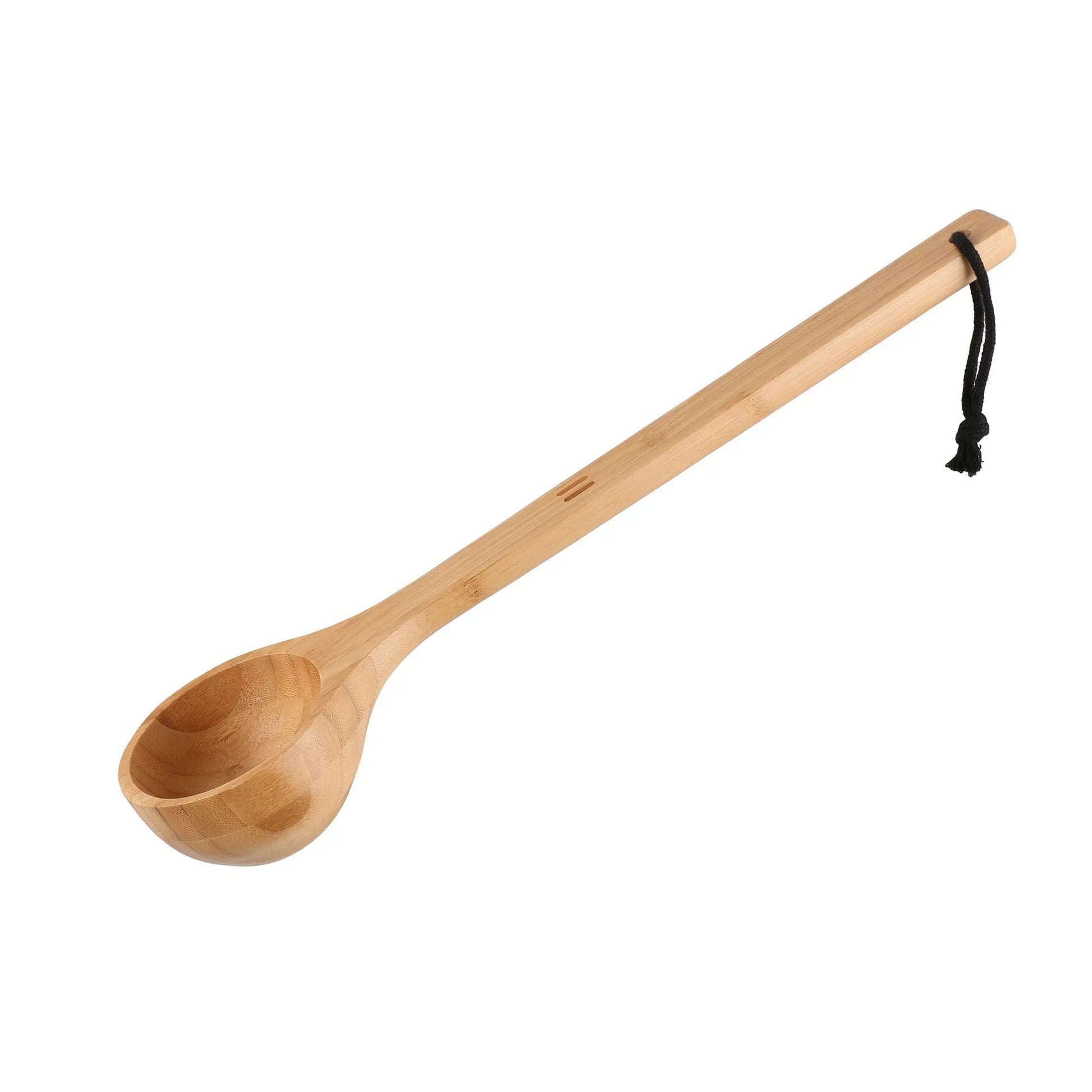 Rento Wooden Sauna Ladle - heat treated bamboo Sauna Ladle | Finnmark Sauna