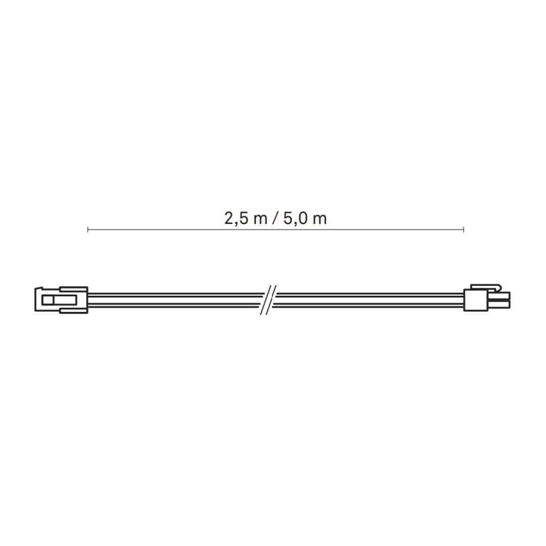 SAAS Sauna Cable+ (2.5m) Sauna Light | Finnmark Sauna