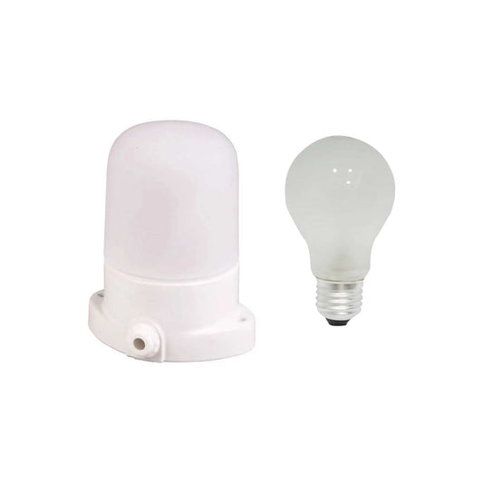 Sauna Light Fitting & Bulb Set - IP54 Water Protected Sauna Light | Finnmark Sauna