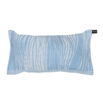 Sauna Pillow Virta by Jokipiin Pellava White / Light Blue