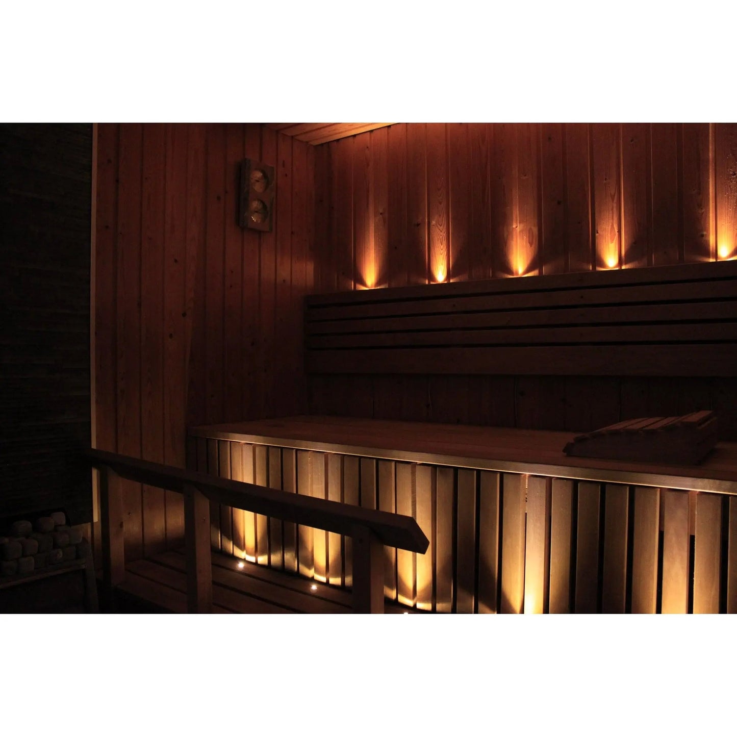 SaunaLED sauna lighting system - Sauna Safe Sauna Light | Finnmark Sauna