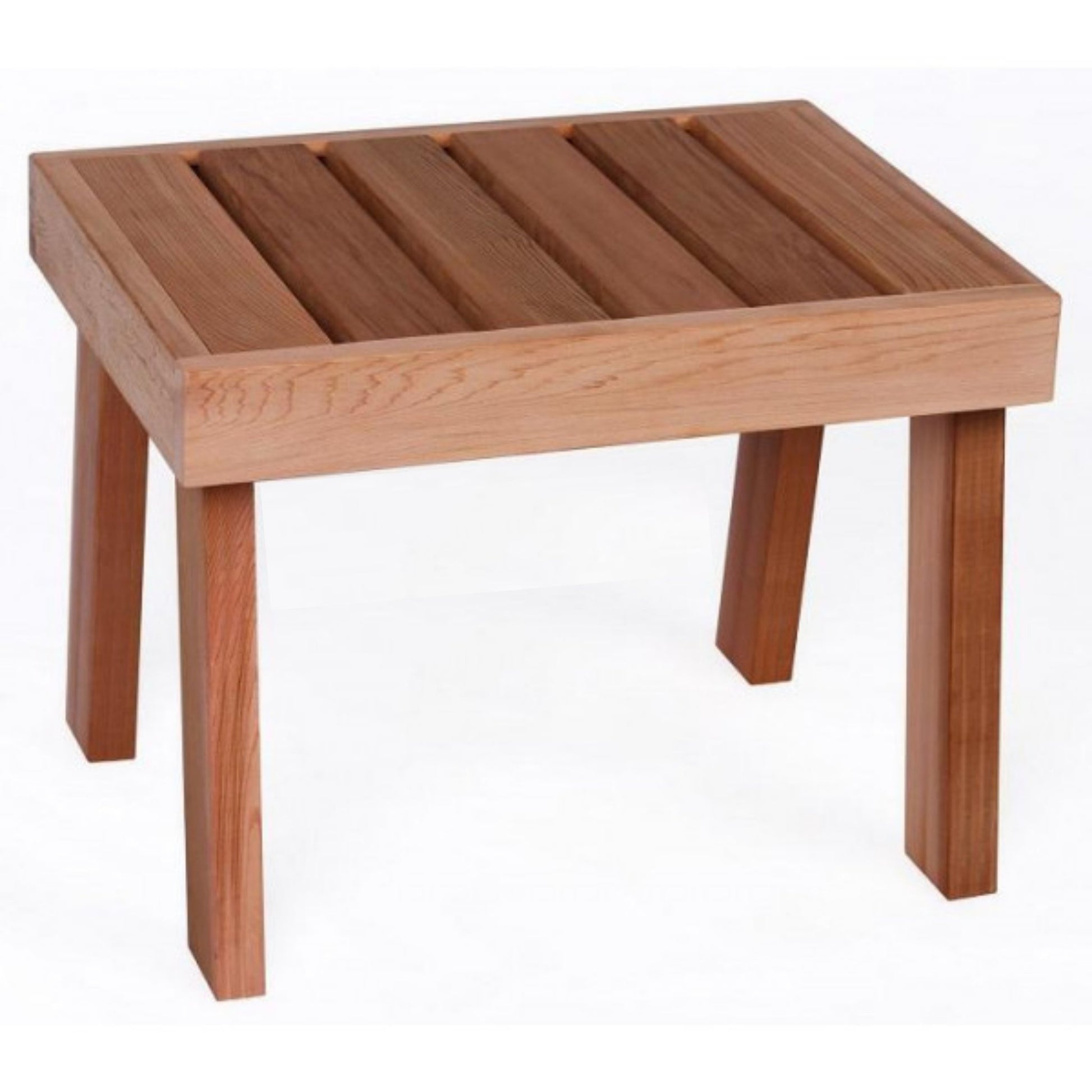 Small Sauna Step - Western Red Cedar Step Stools | Finnmark Sauna