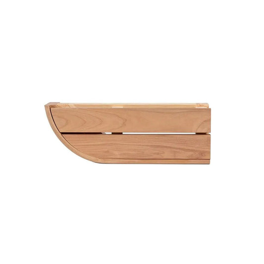 Thermo Aspen Sauna Bench Edge Module 140mm (Left) by Thermory Sauna Timber | Finnmark Sauna