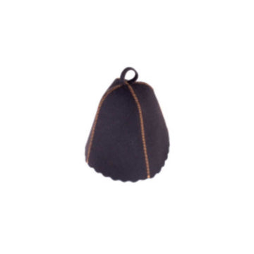 Traditional Ultra Lightweight Black Felt Sauna Hat