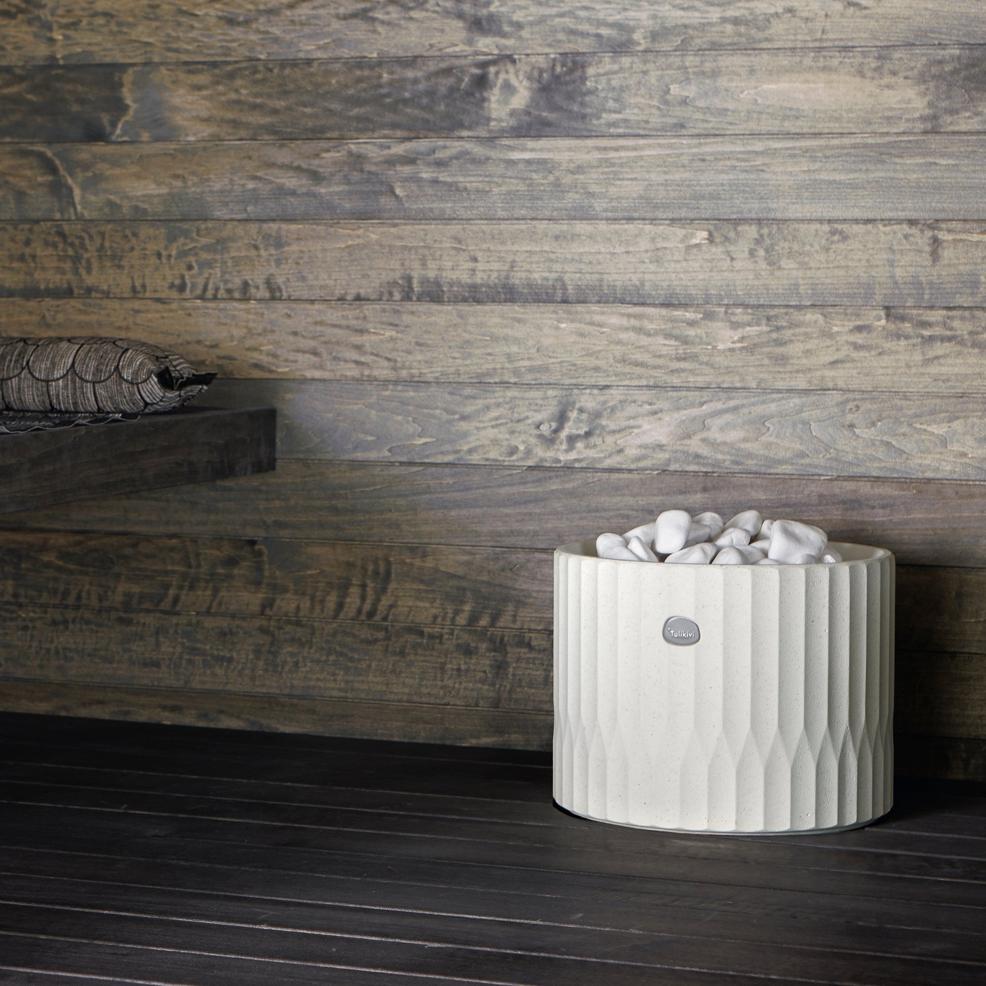 Tulikivi Riite Integrated Soapstone Electric Sauna Heater Soapstone Cover | Finnmark Sauna