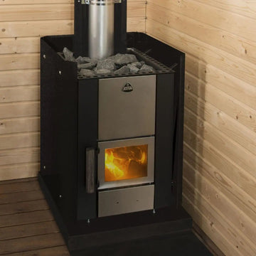 Wood Burning Sauna Stove Bundle for Barrel Saunas